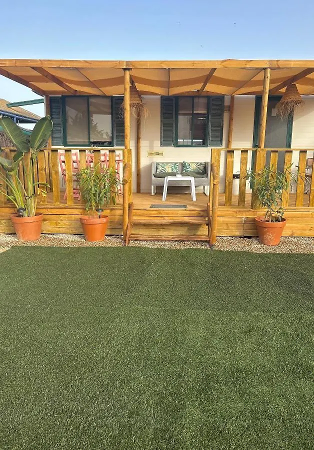 Сasa de vacaciones Villa Coqueta Casita Playa Palmar-300M-Zoco El Palmar